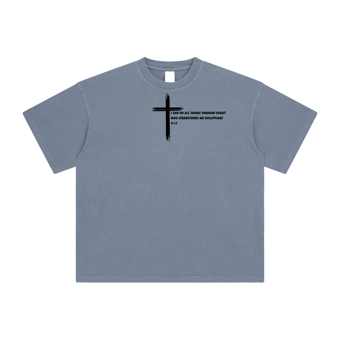 Philippians 4:13-Vintage Washed T-Shirt
