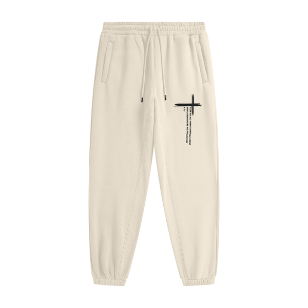Philippians 4:13 Fleece Joggers