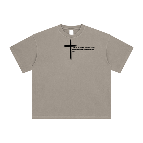 Philippians 4:13-Vintage Washed T-Shirt