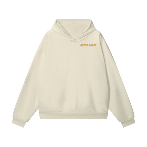 Jesus Saves Ultra Premium Heavyweight Fleece Hoodie