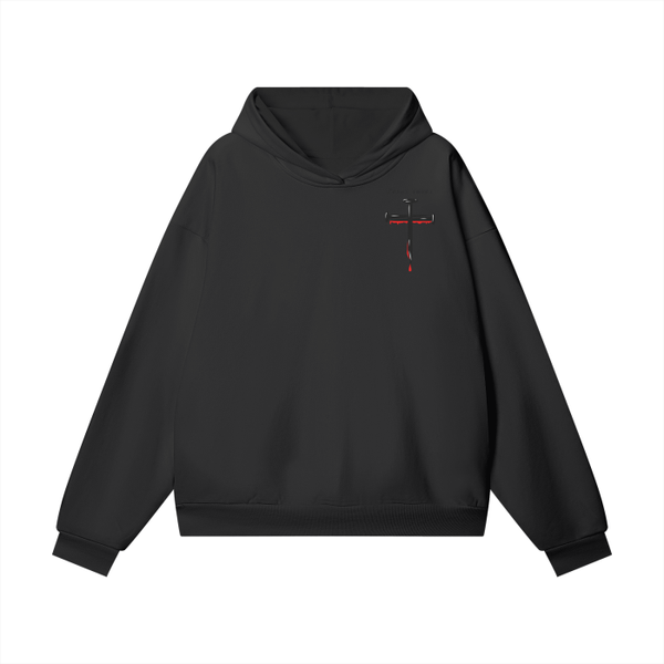 Bloody Nail Cross Ultra Premium Heavyweight Fleece Hoodie