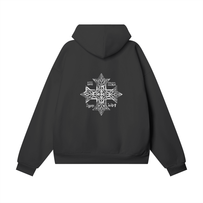 Orthodox cross Ultra Premium Heavyweight Fleece Hoodie